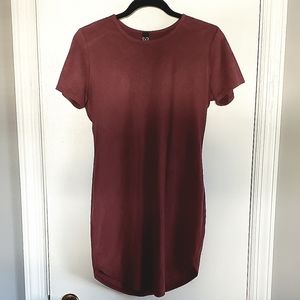 Velvet mini dress